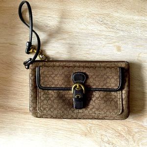 Coach wristlet